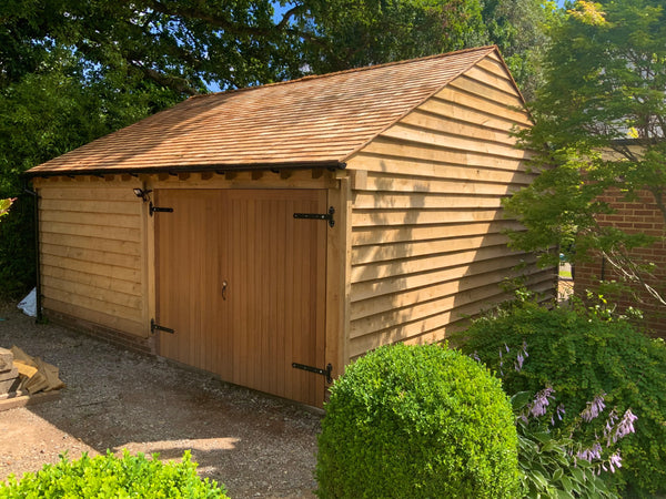 1-bay Oak Garage